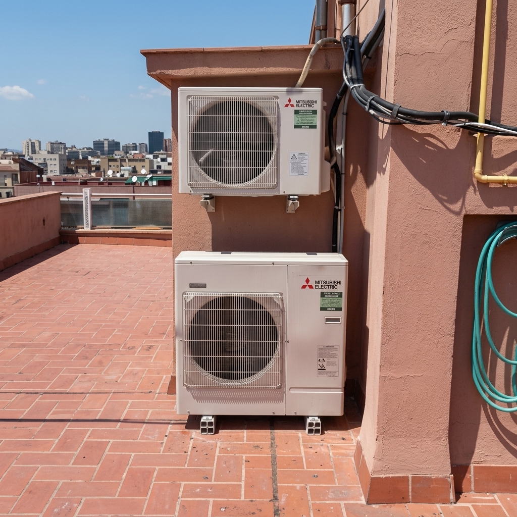 Proyecto de climatización en el barrio de Gràcia, Barcelona